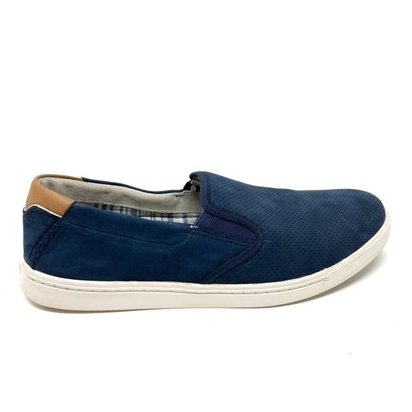 Clarks Newood Easy in Denim Blue Nubuck - Picture 1 of 7